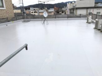 瑞浪市でマンション外壁塗装 外屋上防水工事 L4