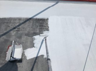可児市で屋上防水工事