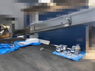 多治見市で作業車の塗り替え
