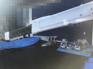 多治見市で作業車の塗り替え