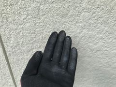 多治見市外壁塗装手に粉が付く