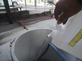 春日井市で屋根b外壁のバイオ洗浄