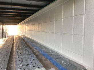 土岐市で屋根一部葺き替え 外壁塗り替え塗装 外壁上塗り塗装