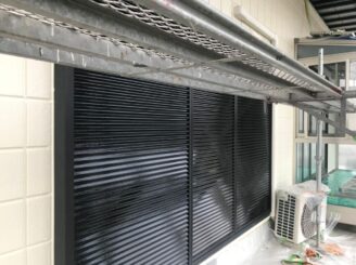 土岐市で屋根一部葺き替え 外壁塗り替え塗装 雨戸塗り替え塗装