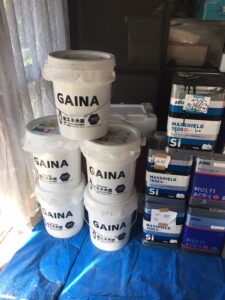 瑞浪市、使用する塗料缶