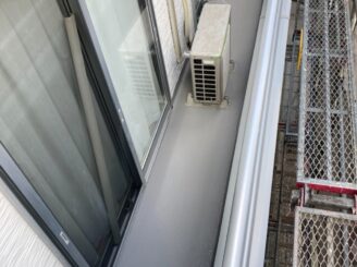 多治見市で外壁塗装 ベランダ防水工事 完成