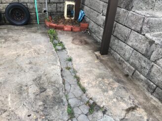 多治見市で外壁塗装 高圧洗浄完了