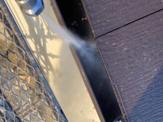 犬山市で屋根外壁塗装　バイオ洗浄　樋洗浄