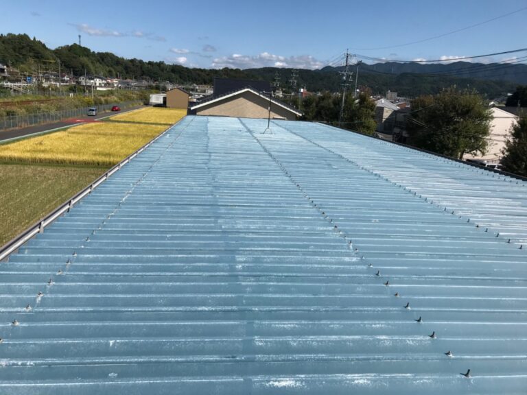 瑞浪市で屋根塗装　アパート屋根塗装　施工前