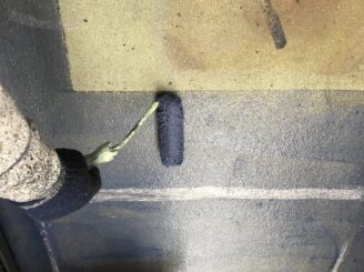 多治見市で屋根外壁塗装 ベランダ防水工事