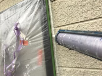 多治見市で屋根外壁塗装 外壁窓廻り目地増し打ち