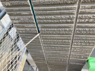 多治見市で外壁塗装 ベランダ防水工事 目地打ち替え