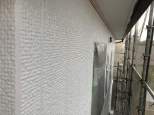 中津川市、外壁の上塗り塗装、完了