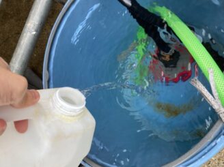 多治見市で外壁塗装 外壁のバイオ洗浄