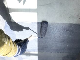 春日井市で屋根外壁塗装　外壁塗装　ベランダ防水工事