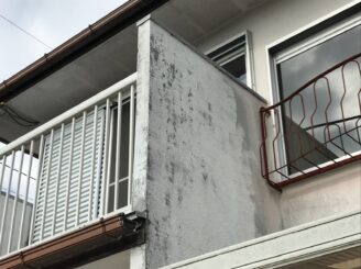 多治見市で屋根カバー工法 外壁塗り替え塗装工事前