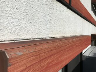 多治見市で屋根外壁塗装 塗り替え前写真
