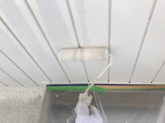 多治見市で屋根外壁塗装 軒天塗装
