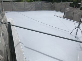 土岐市で外壁塗装 屋上防水工事