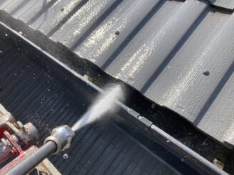 美濃加茂市　屋根外壁塗装　高圧洗浄　樋洗浄　屋根洗浄　外壁洗浄