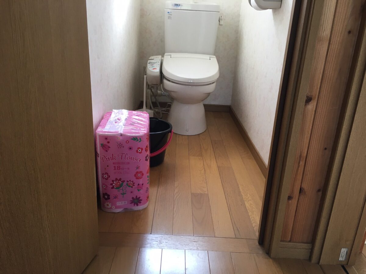 中津川市、トイレの交換
