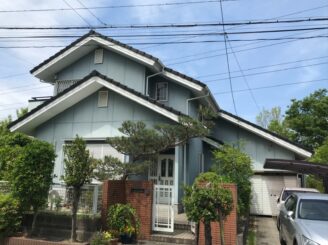 多治見市 瑞浪市で屋根外壁塗り替え塗装 屋根フッ素 外壁シリコン 雨戸塗り替え 塗り替え塗装工事完成