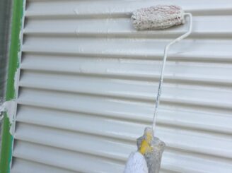 多治見市で屋根積み替え 外壁塗り替え塗装 外壁上塗り塗装 雨樋塗り替え 樋塗装 飾り塗り替え 空気口 雨戸塗り替え