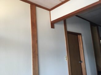 多治見市で外壁一部塗り替え 張り替え 室内 壁 塗り替え