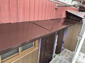 多治見市 瑞浪市で外壁一部塗装 お風呂交換工事 水切り塗り替え 小庇塗り替え