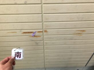 土岐市 瑞浪市で外壁塗装 現調時のお家の状態 施工前 塗り替え前 フッ素塗料で塗り替え