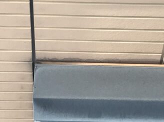 土岐市 瑞浪市で外壁塗装 現調時のお家の状態 施工前 塗り替え前 フッ素塗料で塗り替え 外壁に汚れ汚れ 亀裂
