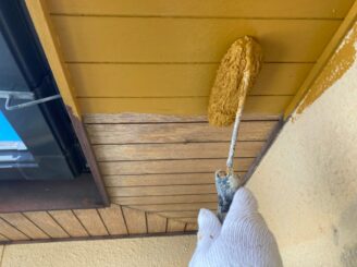 多治見市で平屋の外壁塗り替え塗装 ラジカルシリコンGH 外壁バイオ洗浄 高圧洗浄 高圧水洗浄 高圧洗浄機 カビ苔の発生 コケ ケレン 手作業