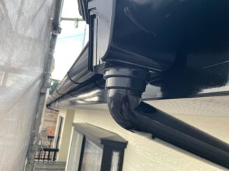 土岐市 瑞浪市 屋根外壁塗り替え塗装工事 付帯部塗装 塗り替え 雨樋塗り替え 樋塗装
