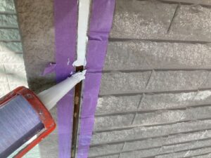 多治見市　屋根外壁塗装　コーキング材