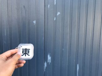 多治見市 外壁張替え 張り替え ガルバ 板金 付帯部塗装 塗り替え 塗装工事 色落ち 剝がれ 色の退色 目地ひび割れ 板金張り 塗り替え前写真 見積り無料 現地調査
