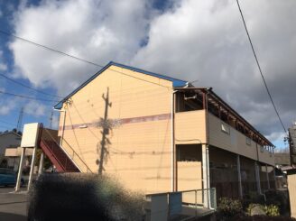 多治見市 アパート塗り替え塗装 屋根外壁塗り替え塗装 色の退色 色落ち 錆 さび サビ 目地ひび割れ 見積り無料 地域密着 施工前 Befor