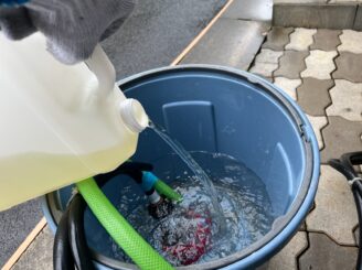 多治見市 幸町 外壁塗装 色落ち 色の退色 変色 ひび割れ 塗り替え塗装 見積り無料 相談無料 日成ホーム プロタイムズ多治見店 バイオ洗浄
