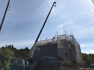 土岐市 外壁塗装 屋根葺き替え 屋根材撤去 クレーン 調査無料 見積り無料 多治見市 日成ホーム プロタイムズ 多治見店