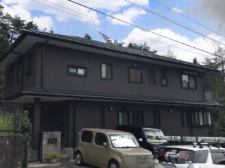 土岐市 屋根外壁塗装 塗り替え工事 亀裂 ひび割れ 補修 コーキング シーリング 色の退色 色落ち 見積り無料 相談無料 塗り替え後 完成写真