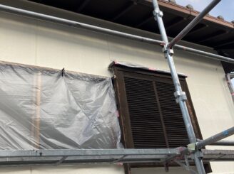 瀬戸市 屋根外壁塗装 中塗り塗装 多治見市 日成ホーム プロタイムズ多治見店 現調時 見積り無料