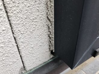 多治見市 日成ホーム 屋根外壁塗装工事 塗り替え塗装 ひび割れ 色落ち 退色 目地 劣化 打ち替え 見積り無料 現調時 施工前 プロタイムズ多治見店 リフォーム