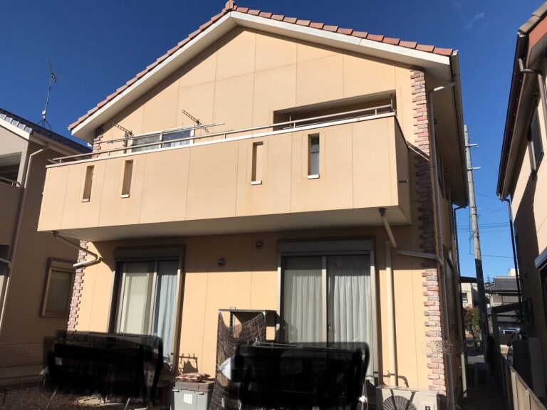 多治見市　外壁塗装工事　施工前