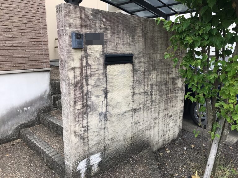 多治見市　外壁塗装　塗り替え　屋根塗装　施工中　日成ホーム　プロタイムズ多治見店