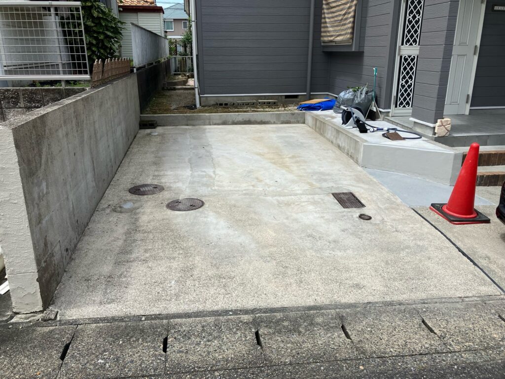 カーポートを撤去しました！！！ | ブログ| 多治見市・土岐市の外壁 
