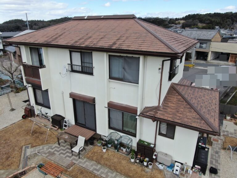 多治見市笠原町　屋根塗装　外壁塗装　塗り替え　カビ　日成ホーム　プロタイムズ多治見店