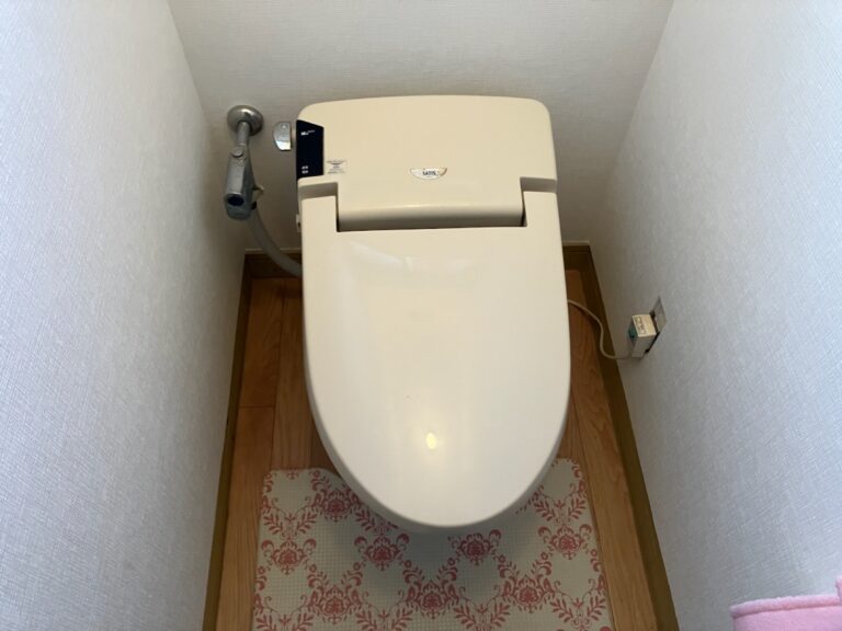 トイレリフォーム工事前