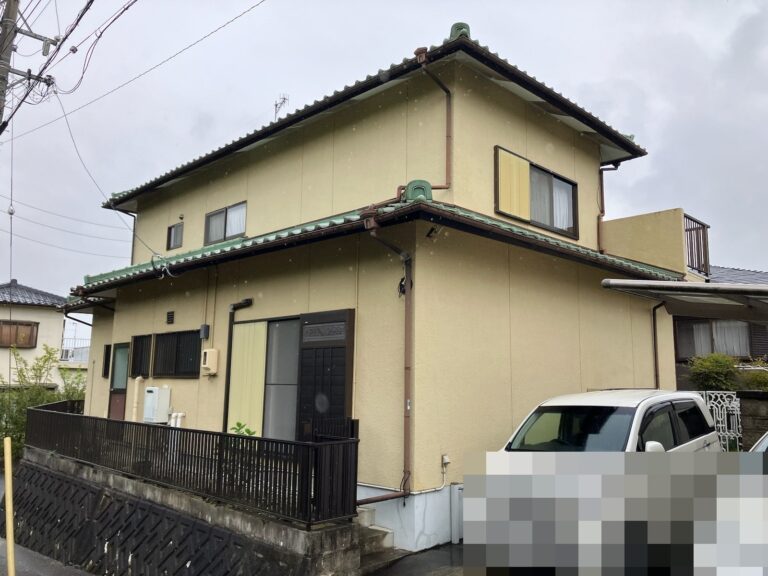 土岐市　外壁塗装　施工前