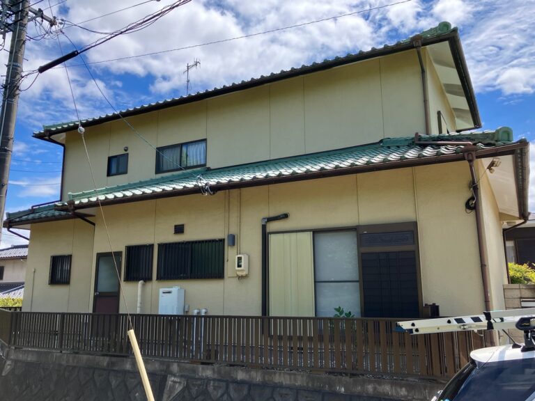 土岐市　外壁塗装　施工前