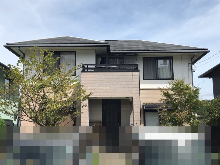 土岐市　屋根塗装工事　外壁塗装工事　ミサワホーム　ハウスメーカー　塗り替え前
