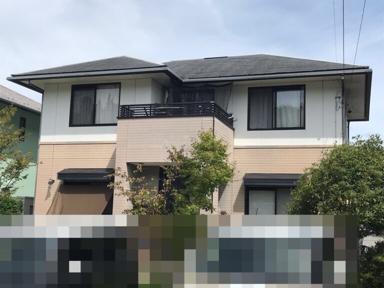 土岐市　屋根塗装工事　外壁塗装工事　ミサワホーム　ハウスメーカー　塗り替え前